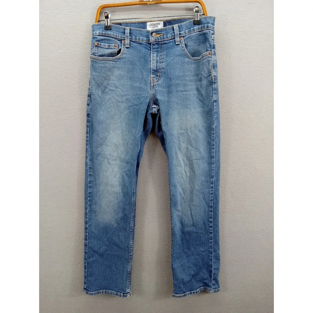 Denizen from Levis 285 Relaxed Fit Straight Leg Jeans Men's 30x30 Blue Denim